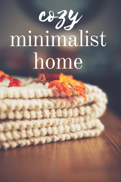 cozy minimalist home textures